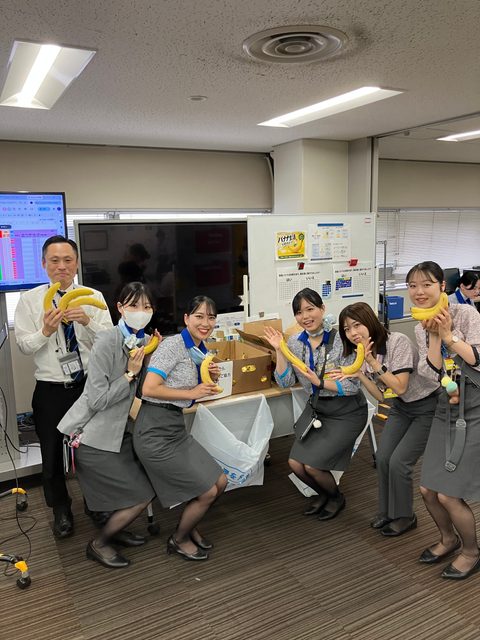 【6月食育月間 第2弾】朝食バナナを配布