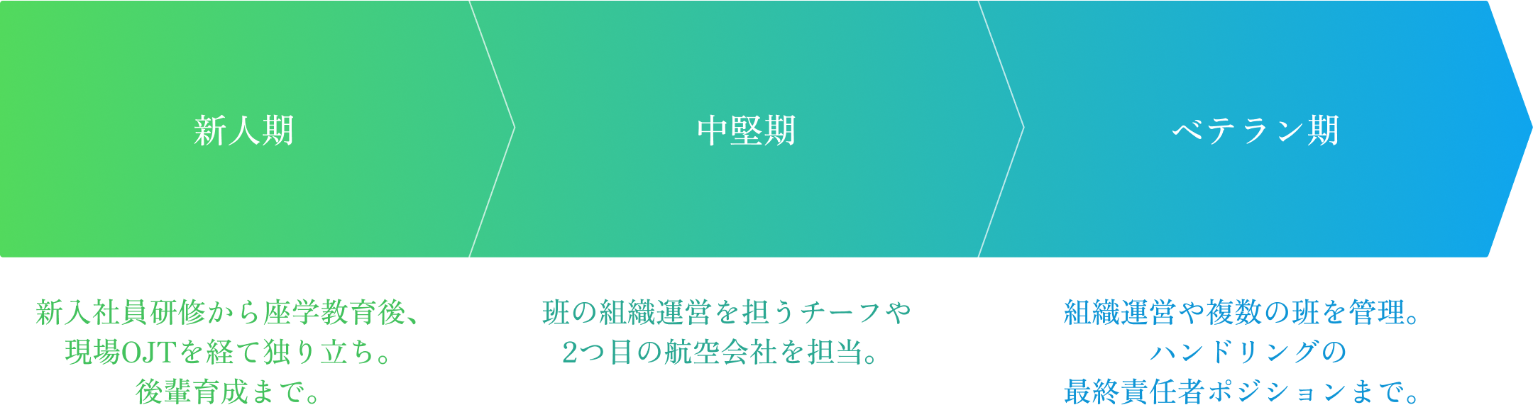 キャリアステップイメージ