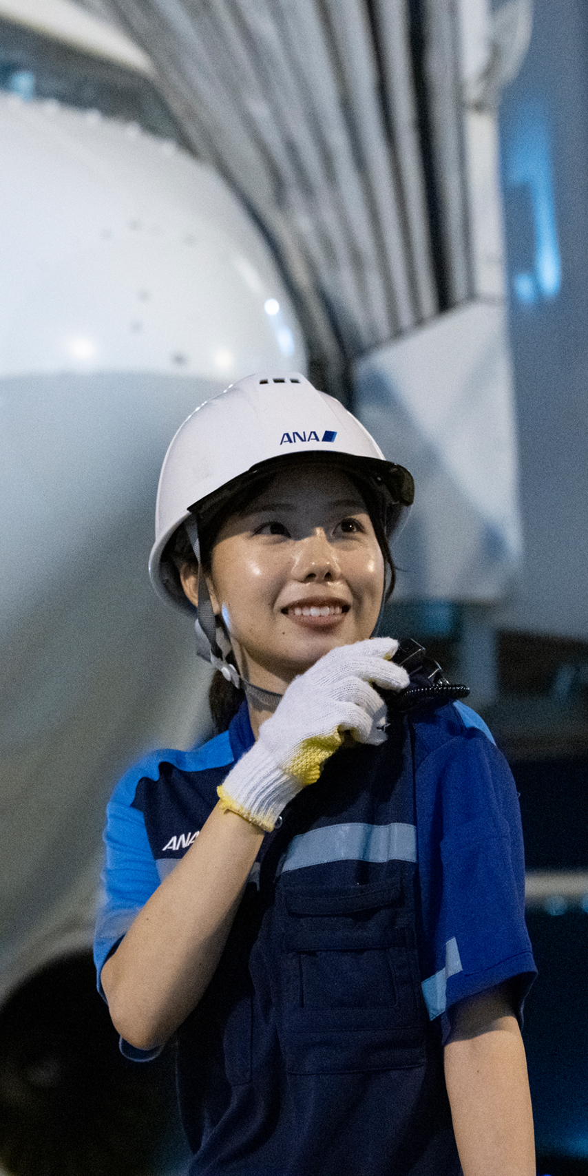 グランドサービススタッフの業務風景